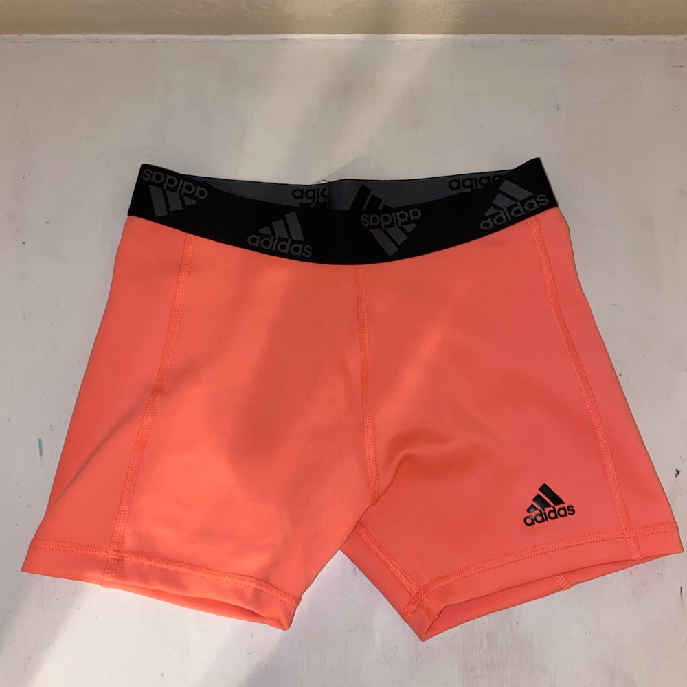 neon orange spandex